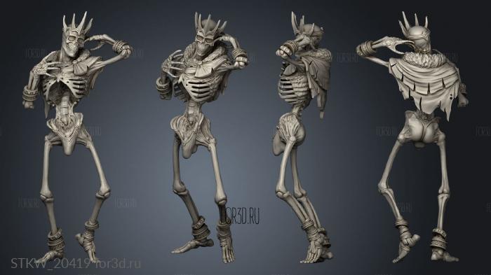 Stupid Sexy Lich Standing Huge Pinup 3d stl модель для ЧПУ