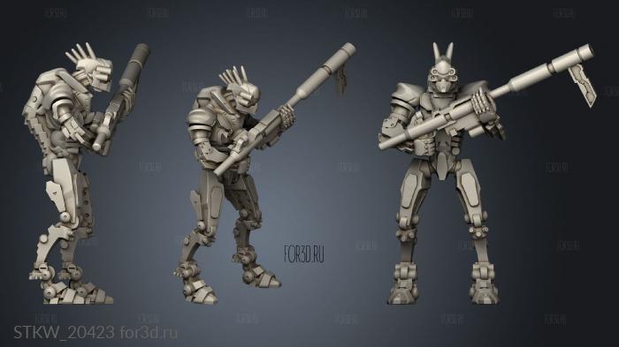 SUC Automaton Conscripts conscript 3d stl модель для ЧПУ