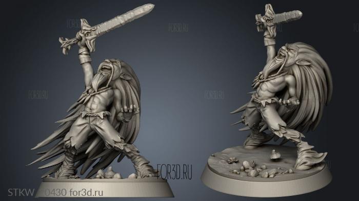 Forest Frenzy Korred stl model for CNC