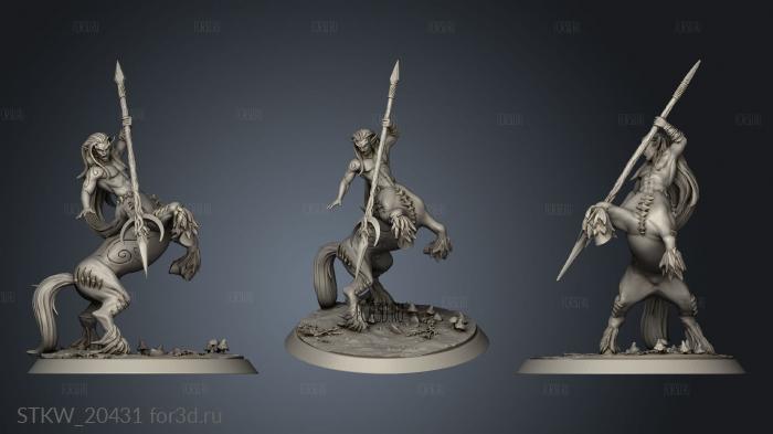 Forest Kantar Centaur stl model for CNC