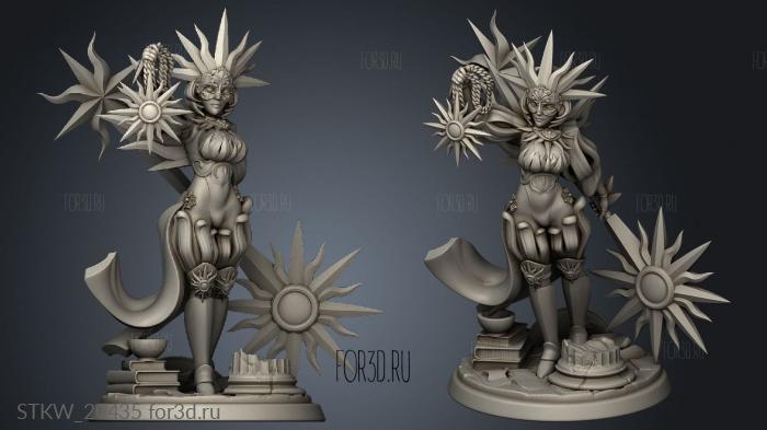 Sun Cleric Holy Symbol 3d stl модель для ЧПУ