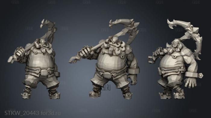 Sun Wukong and Pirate Boss Might pirate boss 3d stl модель для ЧПУ