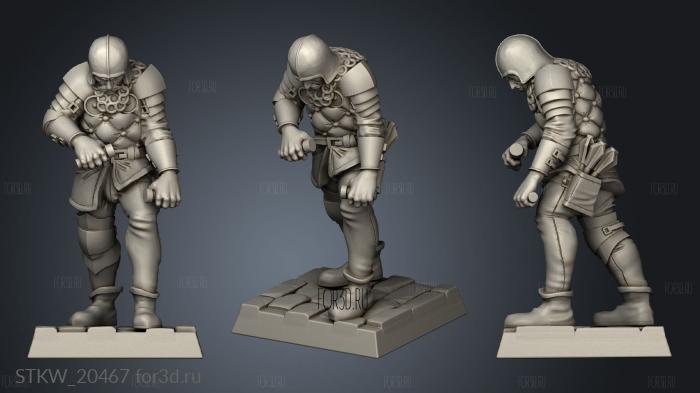 Sunland CROSSBOWMAN BASE 3d stl модель для ЧПУ