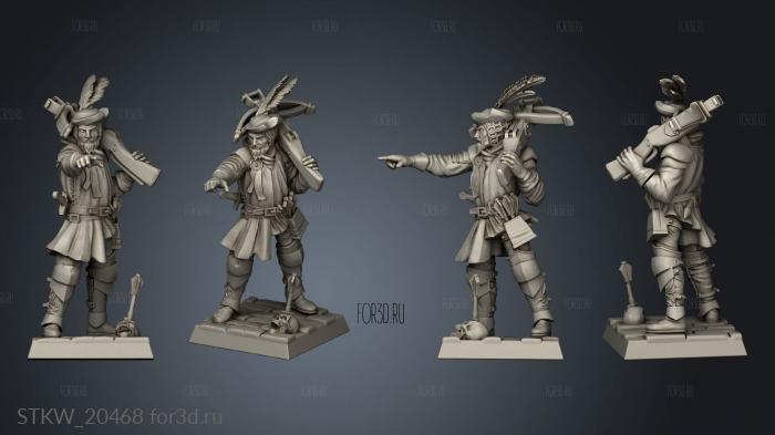 Sunland CROSSBOWMAN CAPTAIN 3d stl модель для ЧПУ