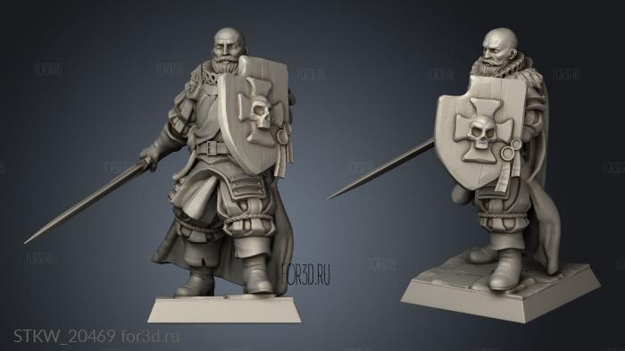 SUNLAND IMPERIAL TROOPS HERO 3d stl модель для ЧПУ