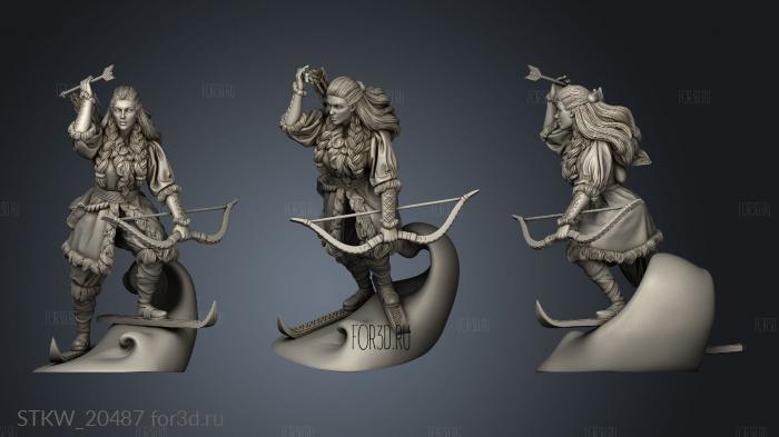 Surt Skadi Frigg Wendigo 3d stl модель для ЧПУ