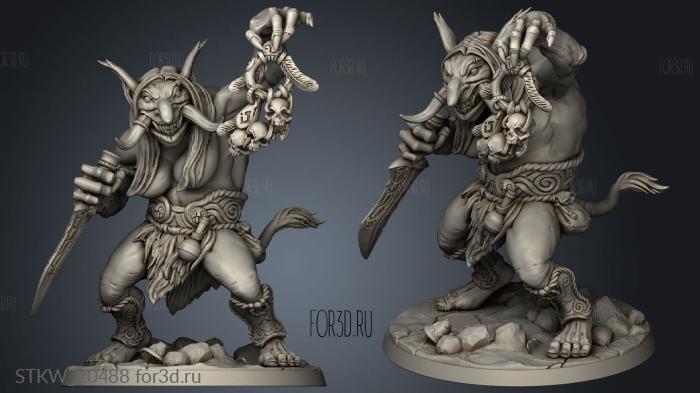 Svartwood Troll Hags Hag stl model for CNC