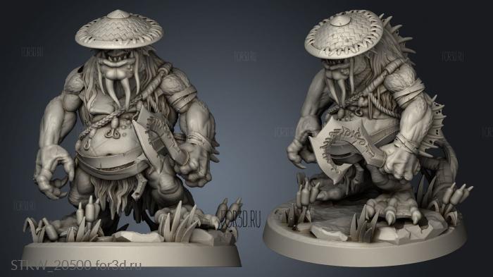 Swamp Trolls Troll 3d stl модель для ЧПУ