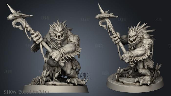 Swamp Trolls Troll 3d stl модель для ЧПУ