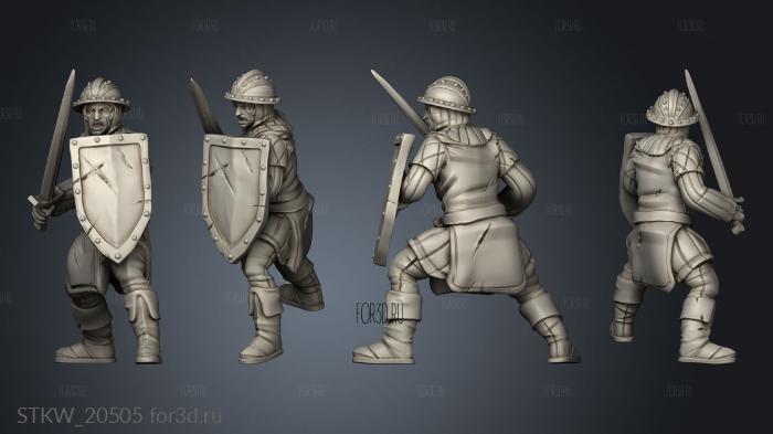 Sword Shield Guard 3d stl модель для ЧПУ