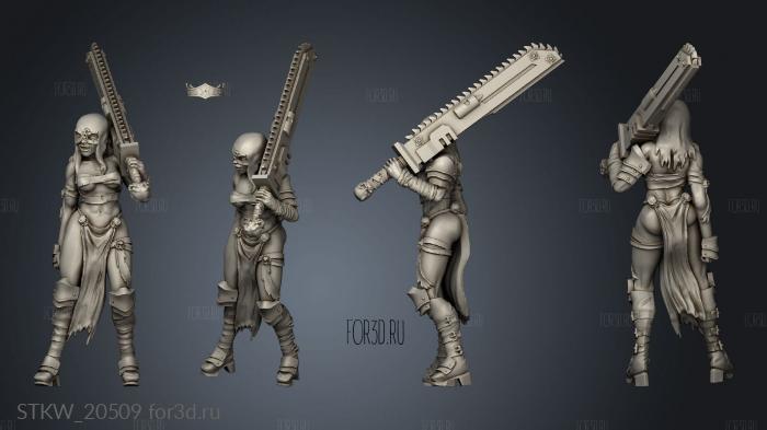 Sword Sisters Blade 3d stl модель для ЧПУ