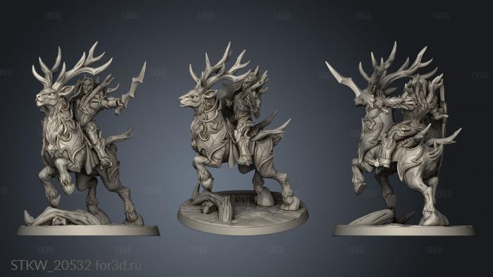 Knights Stag Rider 3d stl модель для ЧПУ