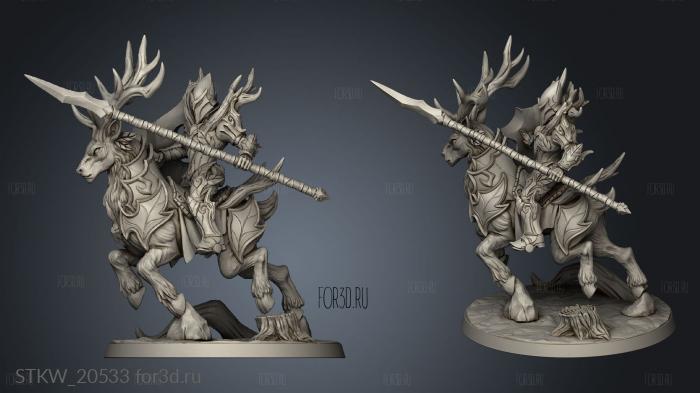 Knights Stag Rider 3d stl модель для ЧПУ