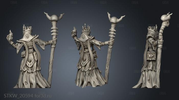 lich stl model for CNC