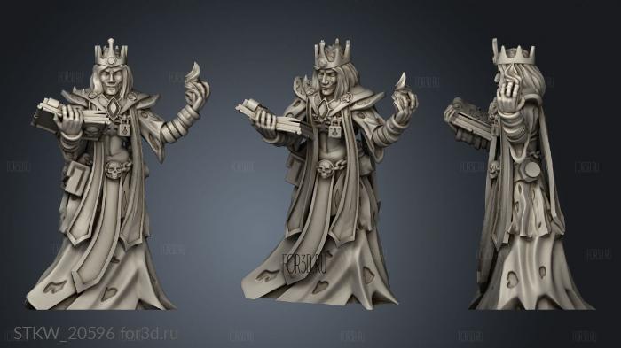 Lord necromancer 3d stl модель для ЧПУ