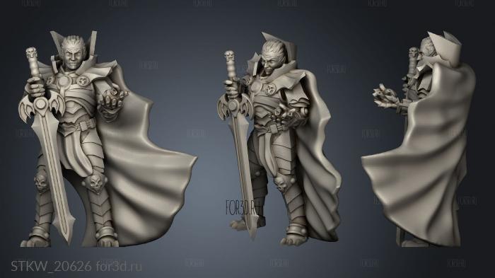 Vampire blood lord two sword 3d stl модель для ЧПУ