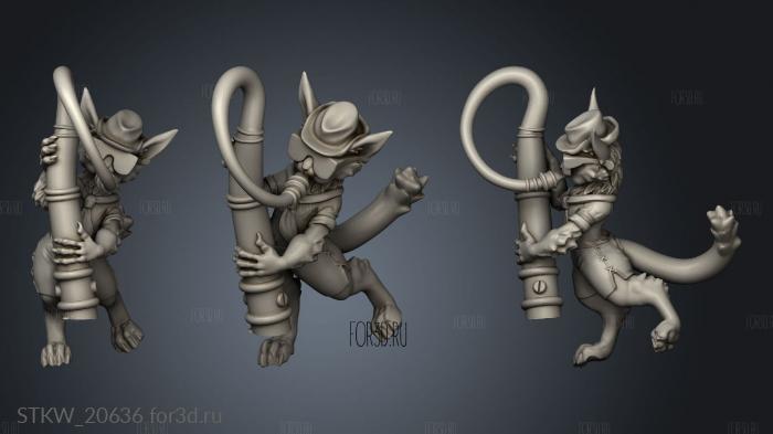 Tabaxi Caravan Epic Bards Bard 3d stl модель для ЧПУ