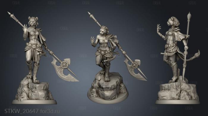 Tabaxi WHITE WEREWOLF TAVERN 3d stl модель для ЧПУ