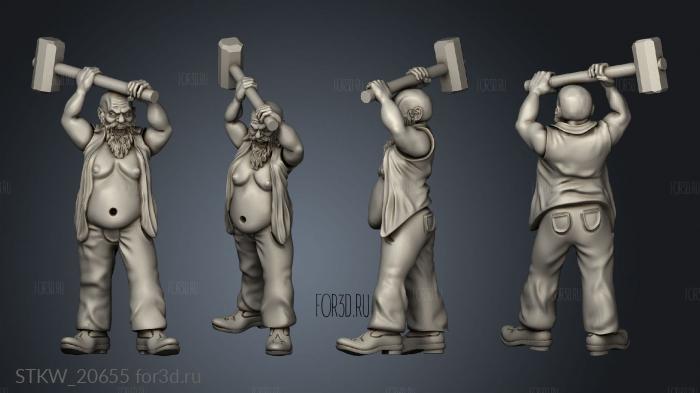 Rednecks redneck stl model for CNC