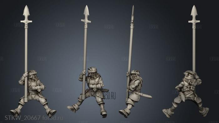 Light Cavalry 3d stl модель для ЧПУ