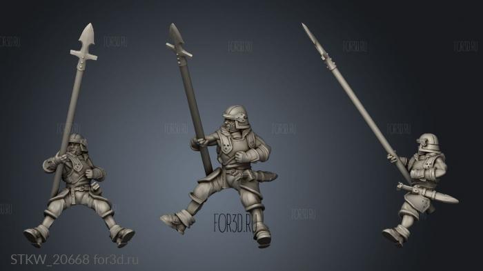 Light Cavalry 3d stl модель для ЧПУ