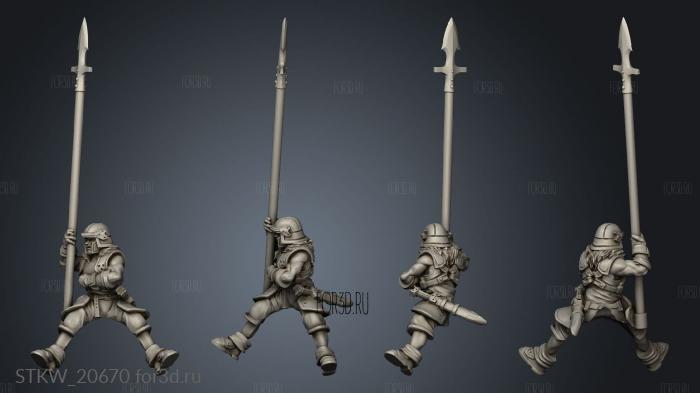 Light Cavalry 3d stl модель для ЧПУ