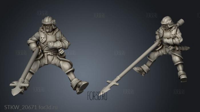 Light Cavalry 3d stl модель для ЧПУ