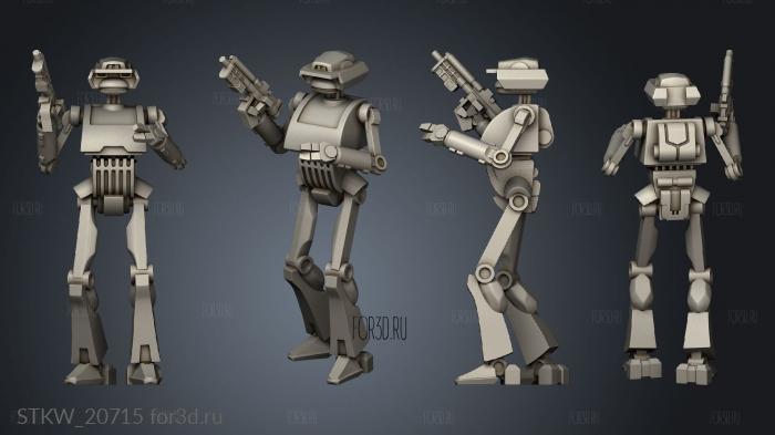 Star Wars Legion Separatistas Droid Tactico Seb droid fist 3d stl модель для ЧПУ