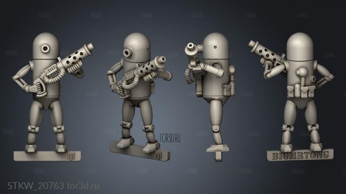 Tdroid stl model for CNC