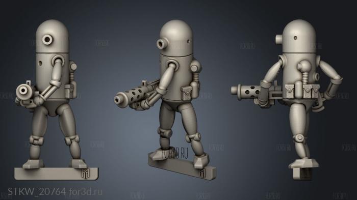 Tdroid stl model for CNC