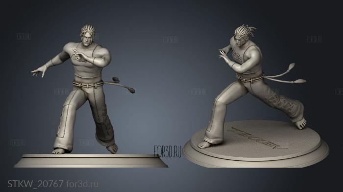 Tekken Eddy Gordo Abs 3d stl модель для ЧПУ