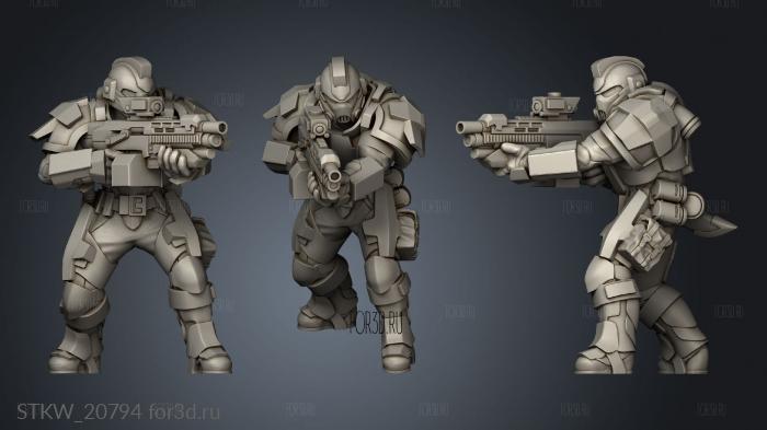 Knights male tempest knight 3d stl модель для ЧПУ