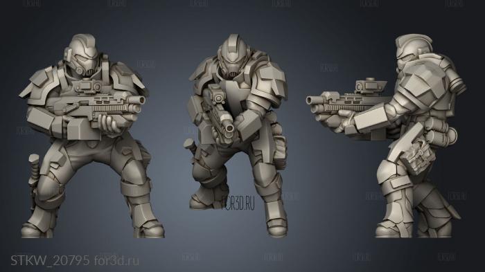 Knights male tempest knight 3d stl модель для ЧПУ