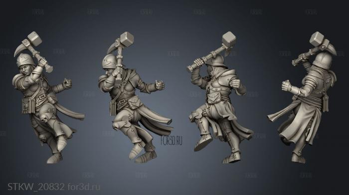 Templars Flame 3d stl модель для ЧПУ