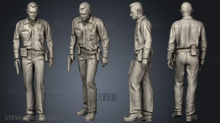 Terminator for Diorama 3d stl модель для ЧПУ