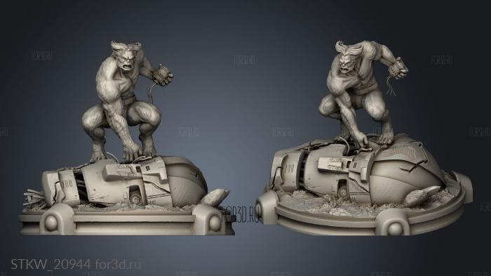 The Beast Hank McCoy With 3d stl модель для ЧПУ