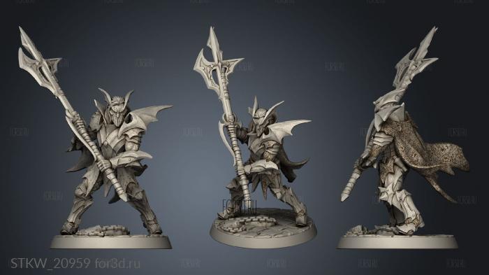 Modular Knights stl model for CNC