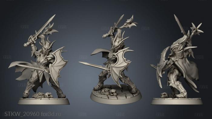 Modular Knights stl model for CNC