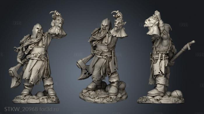 Executioner stl model for CNC