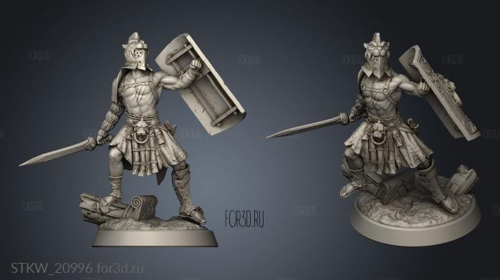 Leo Colossus stl model for CNC