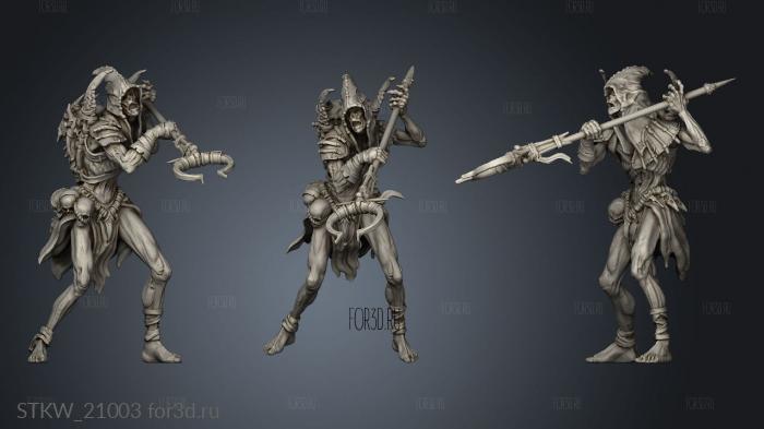 Flesh Snatcher stl model for CNC