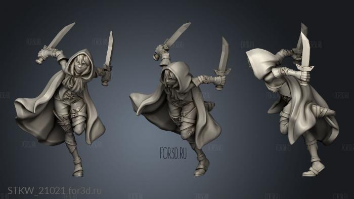 mantle assassin darkmantle stl model for CNC