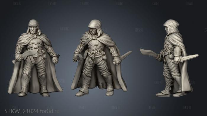 thieves bloody dagger thief 3d stl модель для ЧПУ