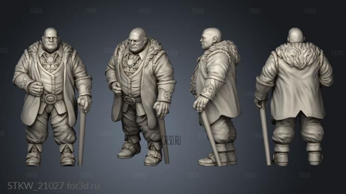 wilson lord thieves 3d stl модель для ЧПУ