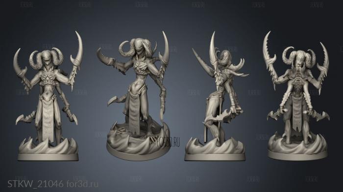 Deceit Fiend stl model for CNC