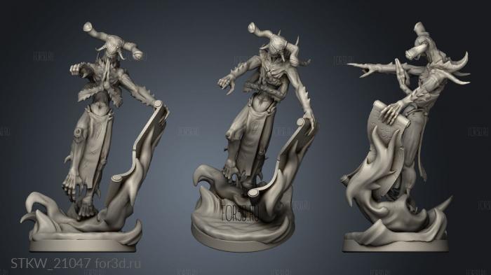 Deceit Fiend stl model for CNC