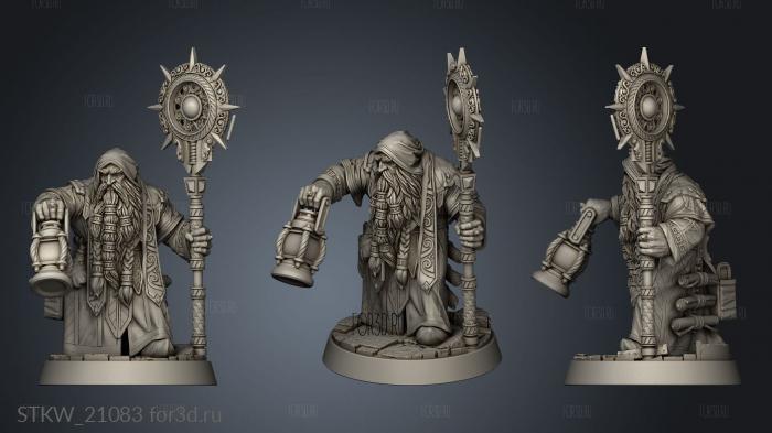 The Dwarfs Dark Deep Draughtmaster Sleep stl model for CNC