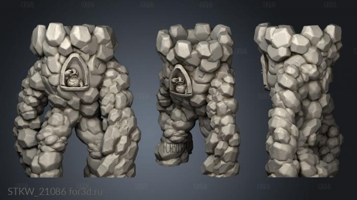 the Earthen Kind lurching keep 3d stl модель для ЧПУ