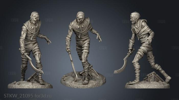 The Empire Sands Giant Mummy stl model for CNC