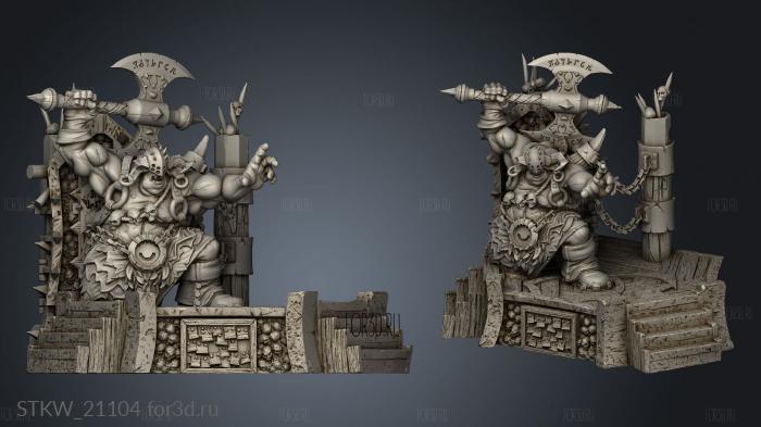 The Executioner Cage with Prisoner 3d stl модель для ЧПУ